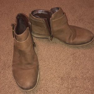 Brown Franco Sarto booties